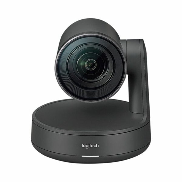 Logitech Rally Plus UHD 4K Conference Camera System With Dual-Speakers And Mic Pods Set